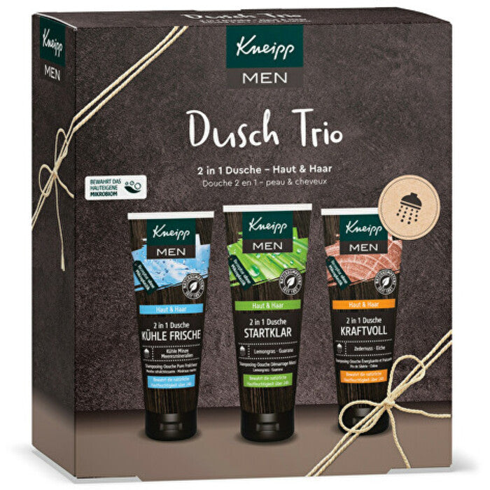 Kneipp Vyriškas dušo trio komplektas (75ml) Vyrams