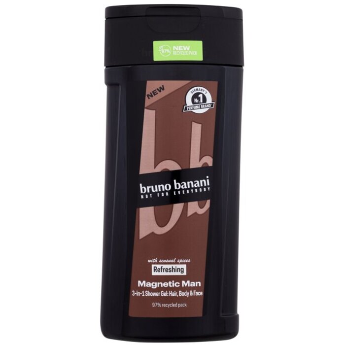Bruno Banani Magnetinė vyro dušo želė (150ml) Vyrams