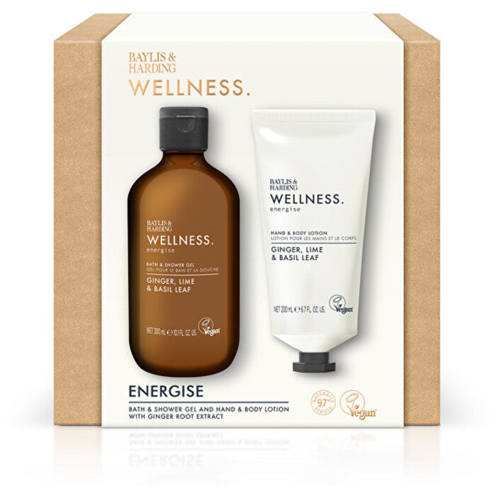 Baylis ir Harding „Wellness Energize“ dovanų rinkinys (imbieras, citrina ir bazilikas) Moterims