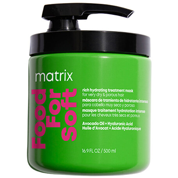 Matrix Food For Soft Rich Drėkinanti gydomoji kaukė (500ml) Moterims