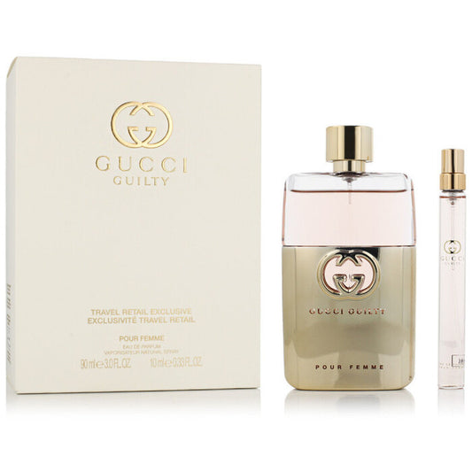 Gucci Guilty Pour Femme Eau de Parfum dovanų rinkinys EDP 90 ml ir mini EDP 10 ml