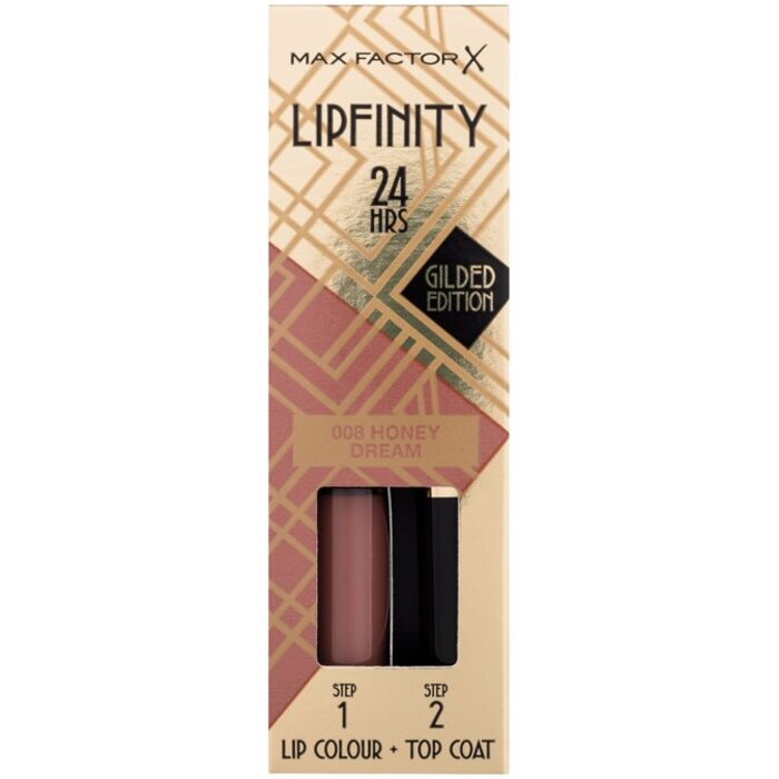 Max Factor Lipfinity 24HRS lūpų dažai, auksinė versija, 4,2 g