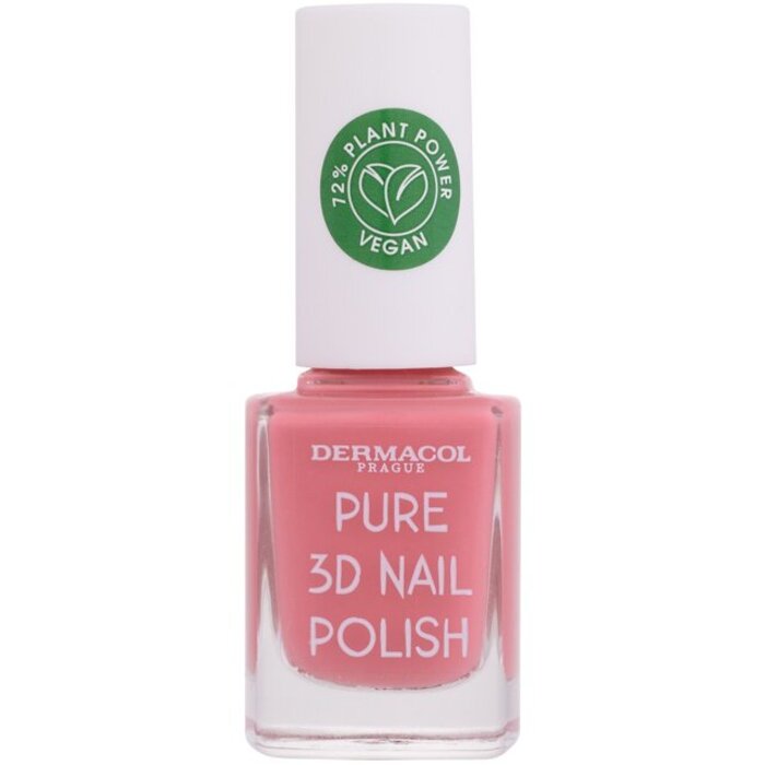 Dermacol Pure 3D nagu laka 11 ml (01 Crystal Clear) sievietēm
