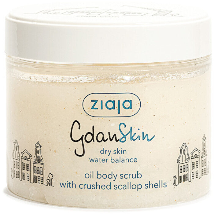 Ziaja GdanSkin aliejinis kūno šveitiklis 300 ml Moterims