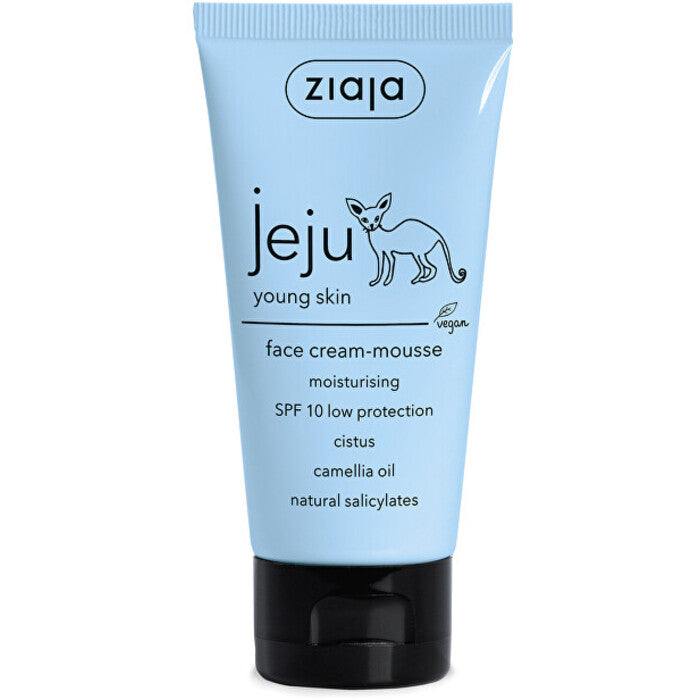 Ziaja Jeju Face Cream-mousse SPF10 - Odos kremo putos 50ml