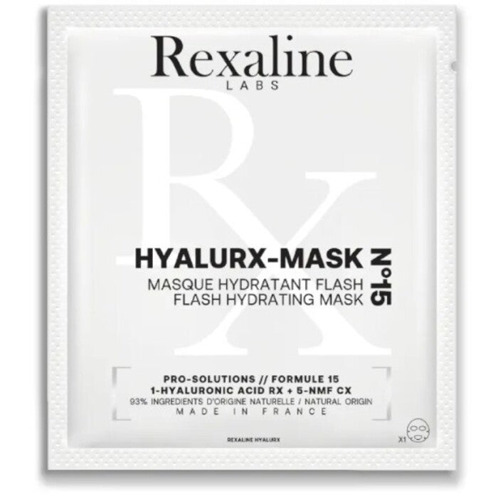 Rexaline Hyalurx Flash Hydrating Mask – lakštinė kaukė akimirksniam drėkinimui (20ml) Moterims