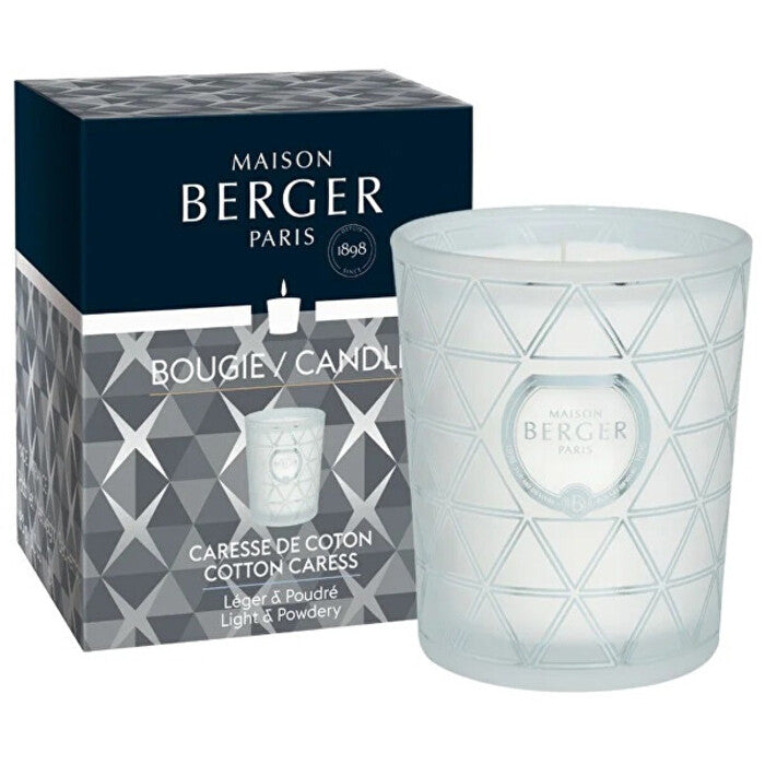 Maison Berger Paris GeodeCotton Caress Cirle (Cotton Caress) - aromātiska svece (180.0g) sievietēm