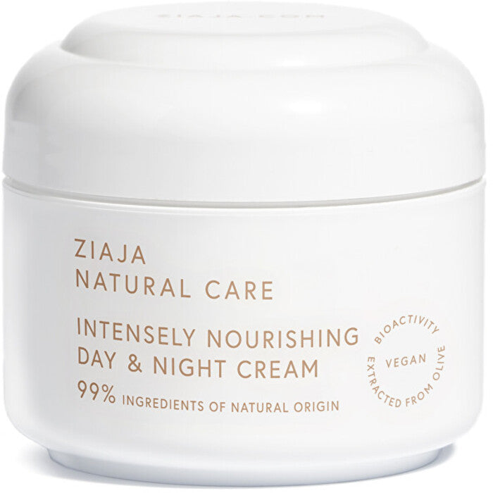 „Ziaja Natural Care“ dieninis ir naktinis kremas – intensyviai maitinantis dieninis ir naktinis kremas, 50 ml Moterims