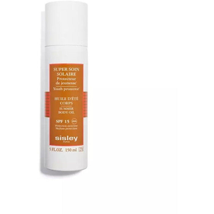 Sisley Super Soin Solaire Summer kūno Oil SPF 15 – apsauginis kūno aliejus nuo saulės (150ml) Moterims