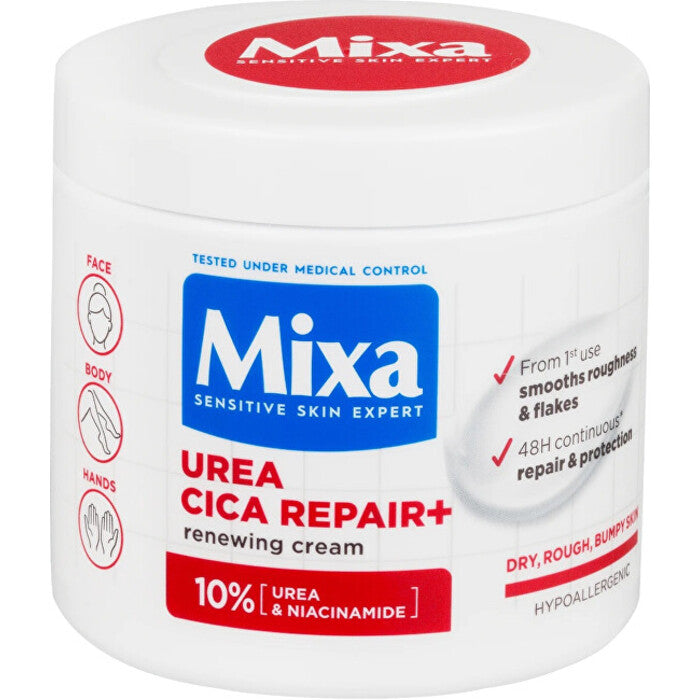 Mixa Urea Cica Repair+ Renewing kremas (150ml) Moterims