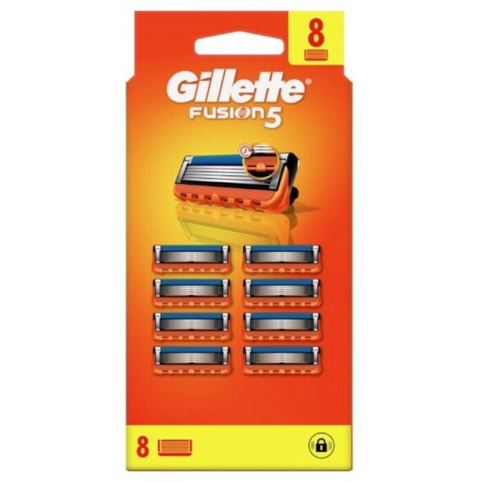 Gillette Fusion 5 rankiniai skustuvai, 8 vnt. Vyrams