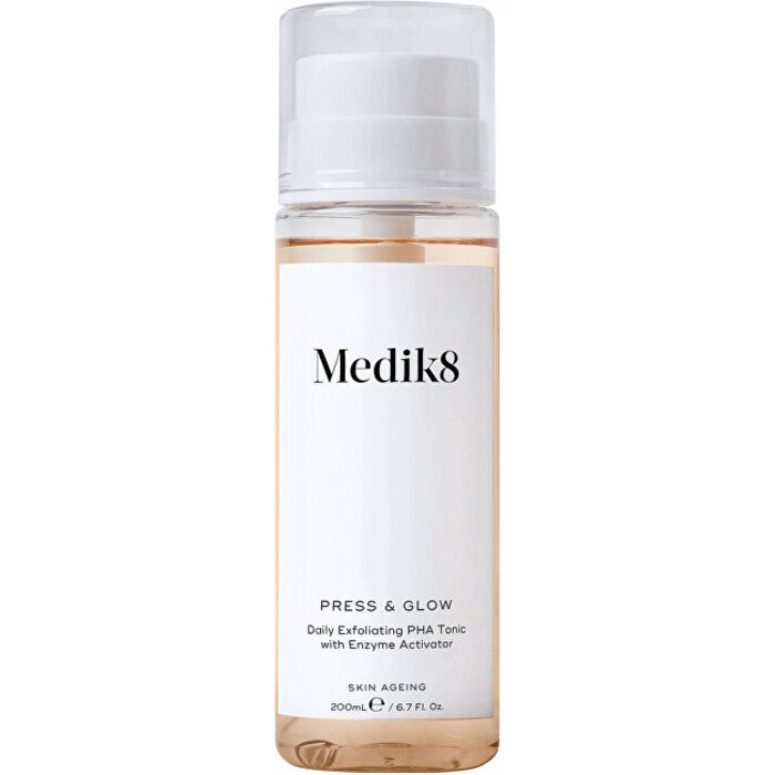 Medik8 Press and Glow ikdienas pīlings PHA toniks (200 ml) sievietēm