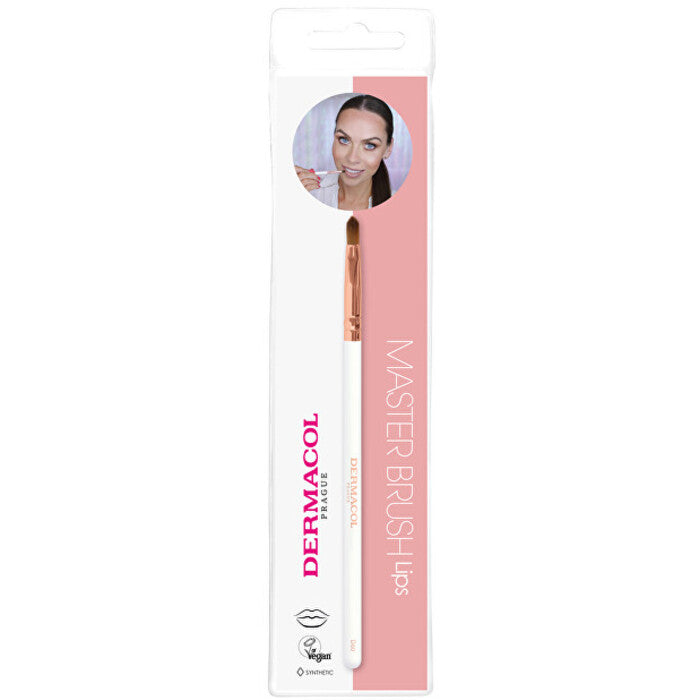Dermacol Rose Gold D60 Brush – kosmetinis lūpų šepetėlis Moterims
