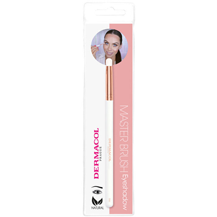 Dermacol Rose Gold D83 Brush - kosmetinis akių šepetėlis Moterims