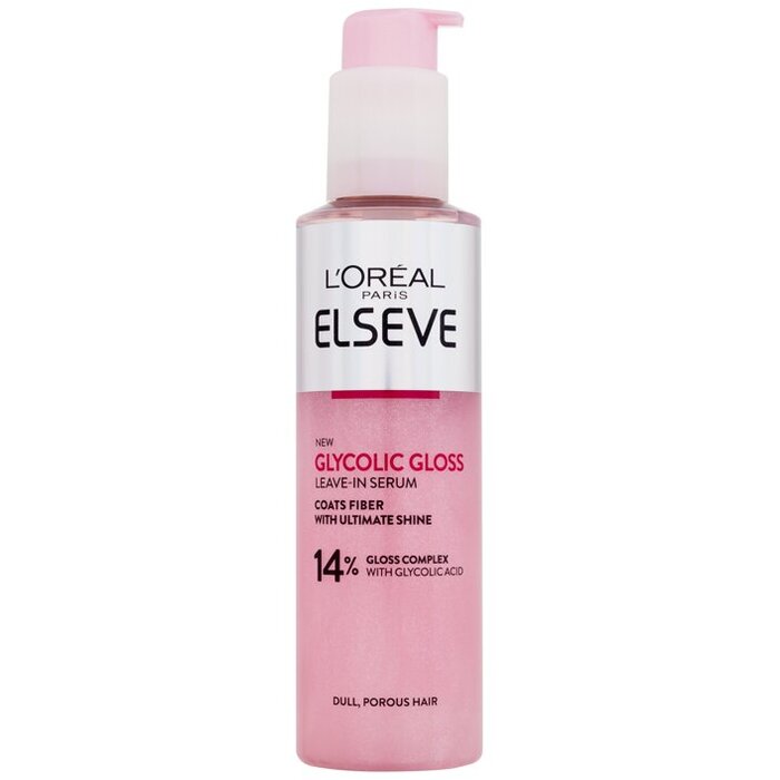 L´Oréal Elseve Glycolic Gloss nenuplaunamas serumas(150ml) Moterims