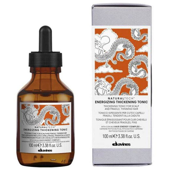 Davines Natural Tech Energizing Thickening Tonic – Tonikas silpniems, linkusiems slinkti plaukams 100ml
