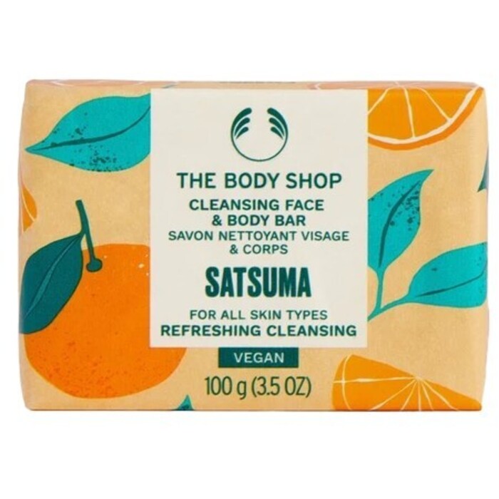 The Body Shop Satsuma valomasis veido ir Taškų juosta 100.0g