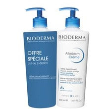 Bioderma Atoderm Ultra-Nourishing Moisturizing Cream Duopack 1000ml