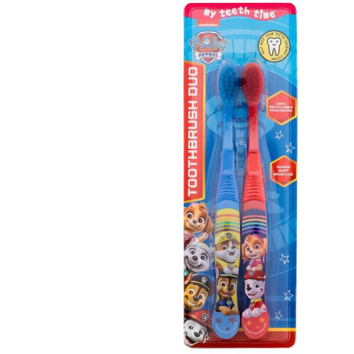 LÕHNAD LASTELE Paw Patrol hambahari Duo Super Soft 4-6 (sinine ja punane) (2ml) naistele