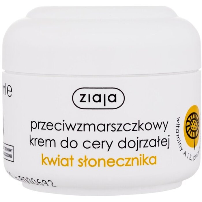 Ziaja Saulėgrąžų kremas nuo raukšlių (50ml) Moterims
