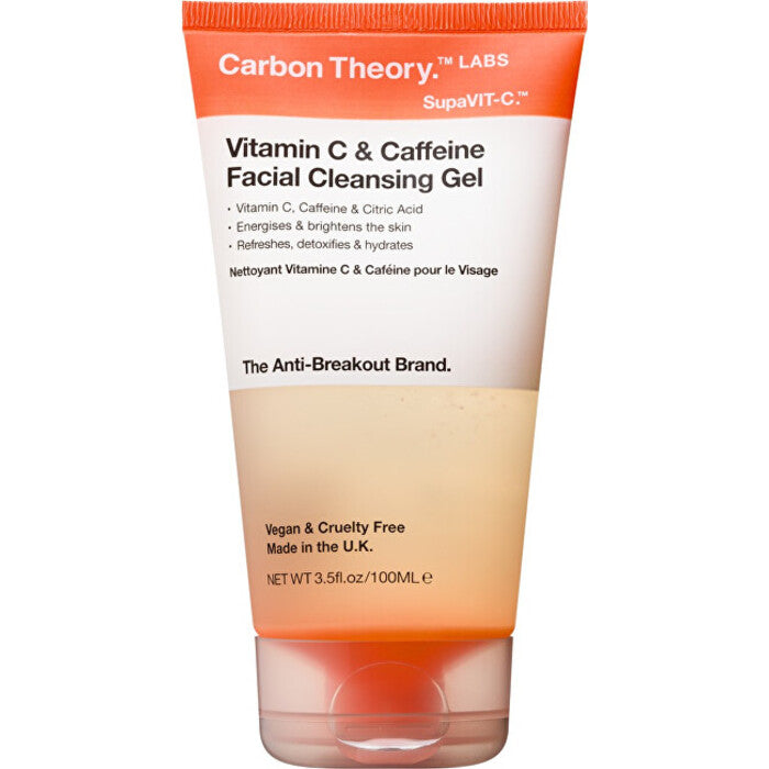 Carbon Theory vitamino C ir kofeino veido valymo gelis