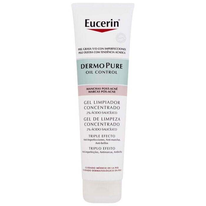 Eucerin DermoPure Triple Effect Cleansing Gel – šveičiamasis valomasis gelis su trigubu poveikiu 150ml