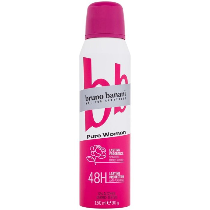 Bruno Banani Pure Woman Sparkling Mango ir Bijūnų antiperspirantas (150ml) Moterims