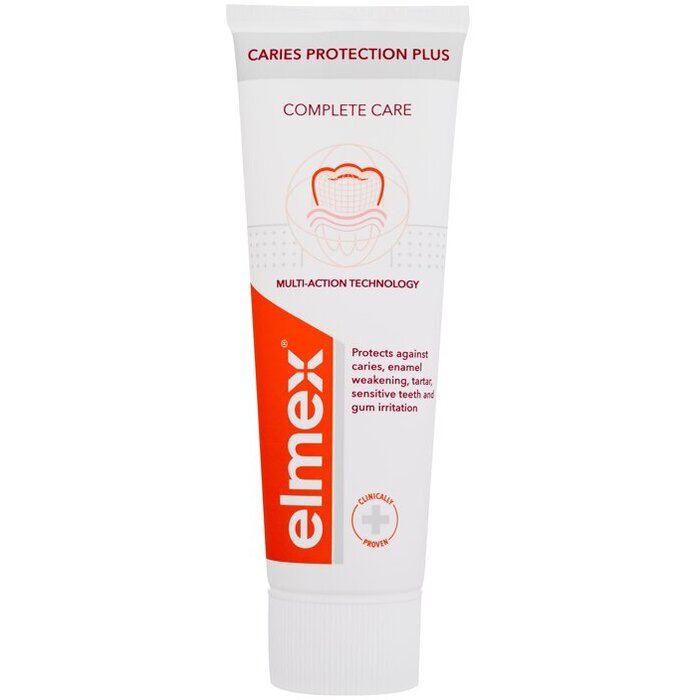 Elmex Caries Protection Plus Complete Care dantų pasta – dantų pasta (75ml) Moterims