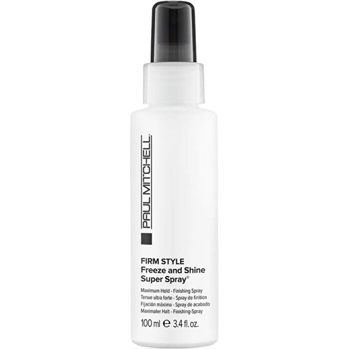 Paul Mitchell Firm Style Freeze ir Shine Super Spray maksimalaus fiksavimo baigiamasis purškiklis – Plaukų lakas su maksimaliu fiksavimu 1000ml Moterims
