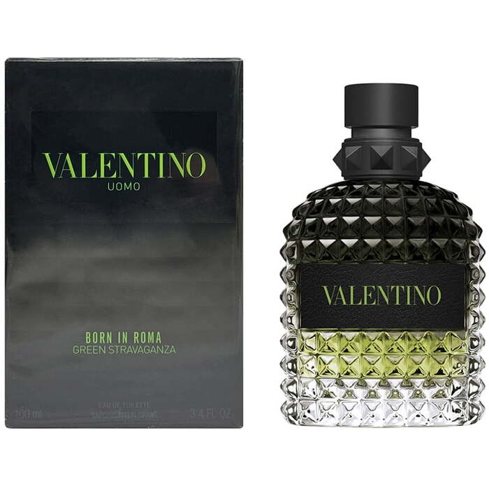 Valentino Uomo Born In Roma Green Stravaganza EDT Smaržas 100ml Vīriešiem