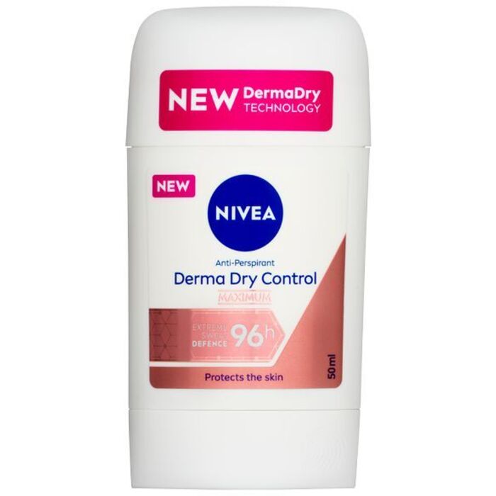 Nivea Derma Dry Control - kietas antiperspirantasas