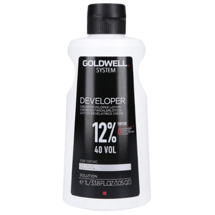 Goldwell Cream Developer Lotion 12% 40 VOL – kremą aktyvinanti emulsija 1000ml Moterims