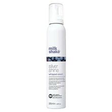 Milk_Shake Silver Shine plakta grietinėlė - Bezoplachový kondicionér pro platinově blond a šedivé vlasy 200ml