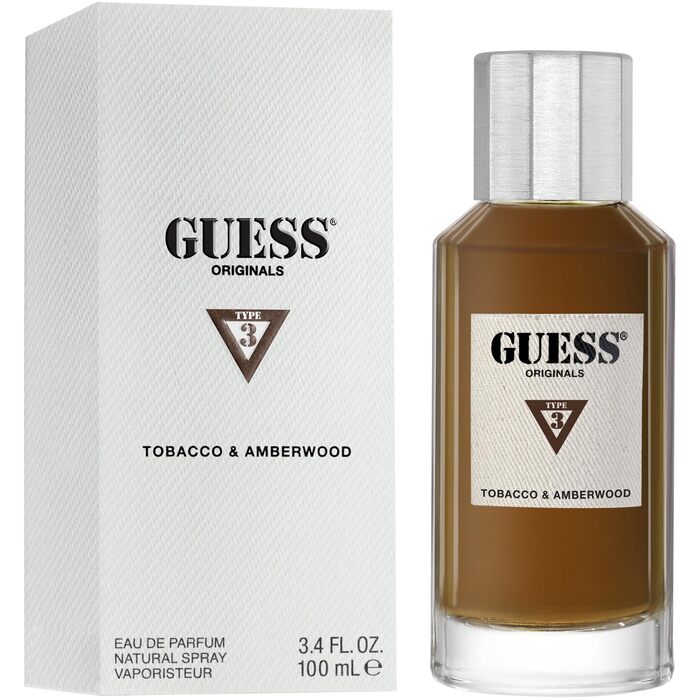 Guess Originals Type 3 Tobacco ir Amberwood EDP (100ml) Unisex