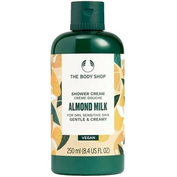 „The Body Shop“ migdolų pieno dušo kremas