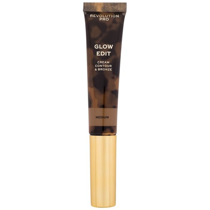 Makeup Revolution Revolution Pro Glow Edit Cream Contour & Bronzos 15 ml Light Moterims