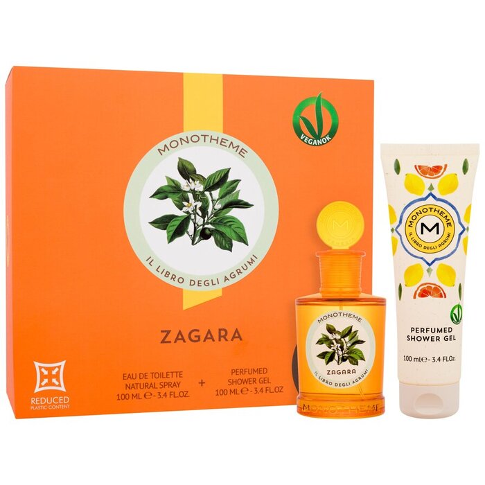 Monotheme Venezia Zagara dovanų rinkinys EDT 100 ml ir dušo gelis 100 ml