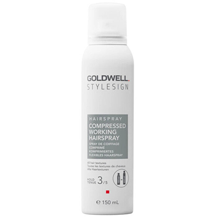 Goldwell Stylesign plaukų lakas suspaustas darbinis plaukų lakas – vidutinio stiprumo plaukų lakas (150ml) Moterims