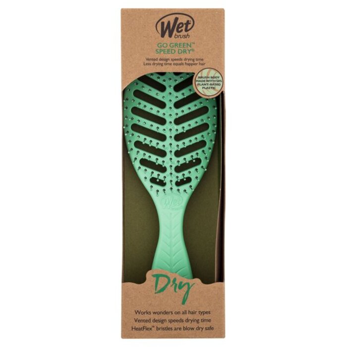 Wet Brush „Go Green Speed Dry“ plaukų šepetys (Green) Moterims