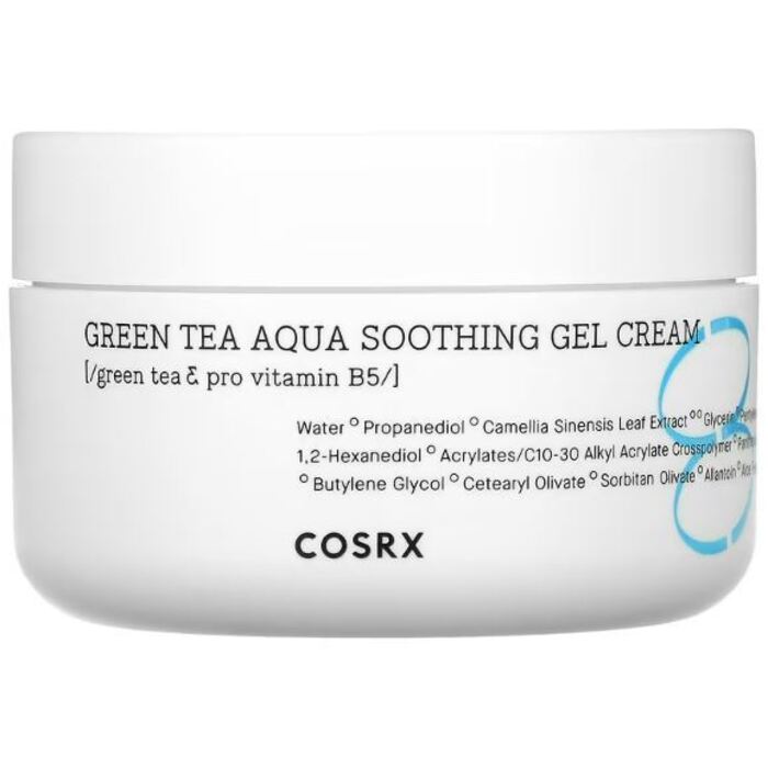 COSRX Hydrium žaliosios arbatos Aqua raminamasis gelinis kremas