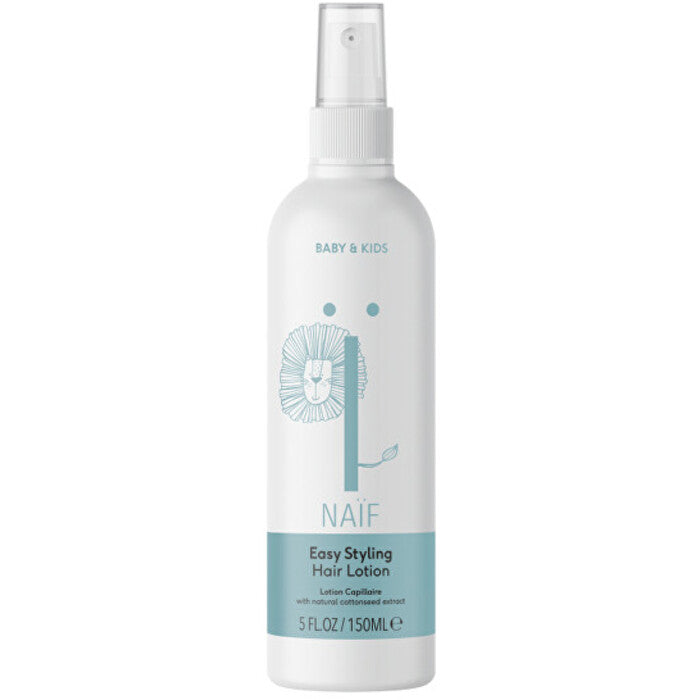 Naif Baby & Kids Easy Styling Hair Lotion – purškiklis, skirtas maitinti ir lengvai iššukuoti plaukus (150ml) Unisex