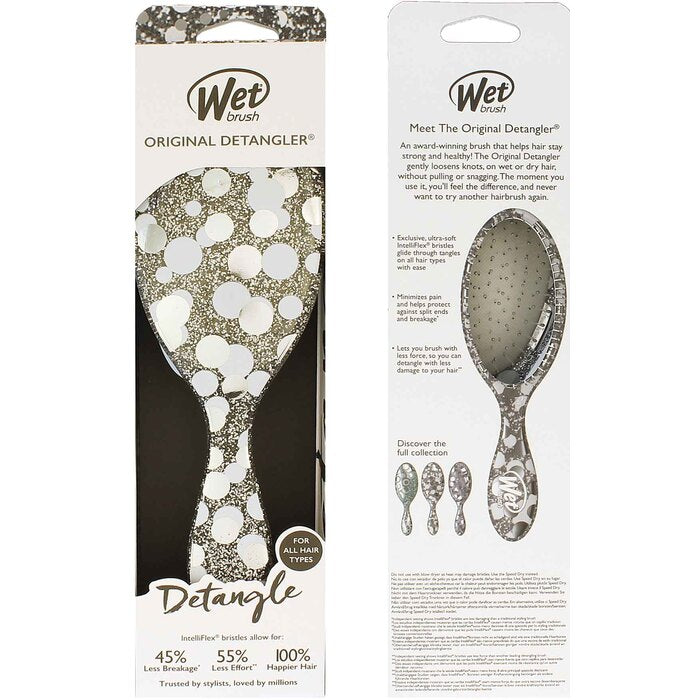 Wet Brush Originalus Detangler Groovy Disco - plaukų šepetys Unisex