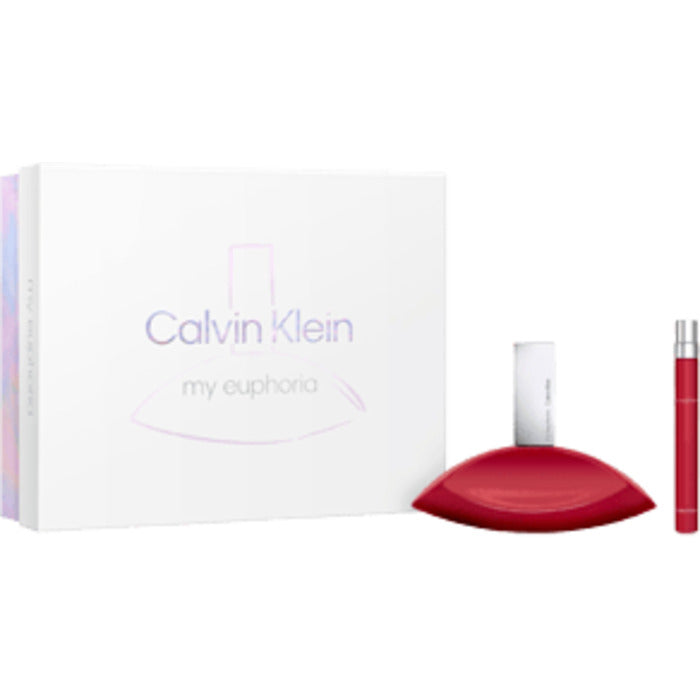Calvin Klein My Euphoria dovanų rinkinys EDP 100 ml ir miniature EDP 10 ml Moterims