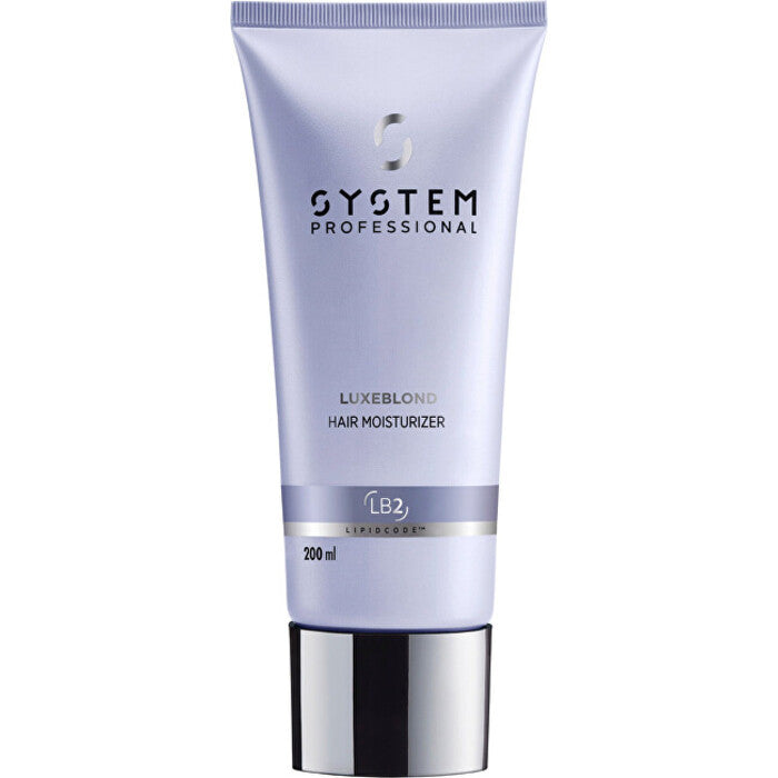 System Professional Luxeblond Hair Moisturizer – Mitrinošs kondicionieris blondiem matiem 200ml Sievietēm