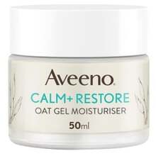 Aveeno Calm + Restore Oat Gel Moisturizer – Zklidňující a hydratující pleťový gelis 50ml