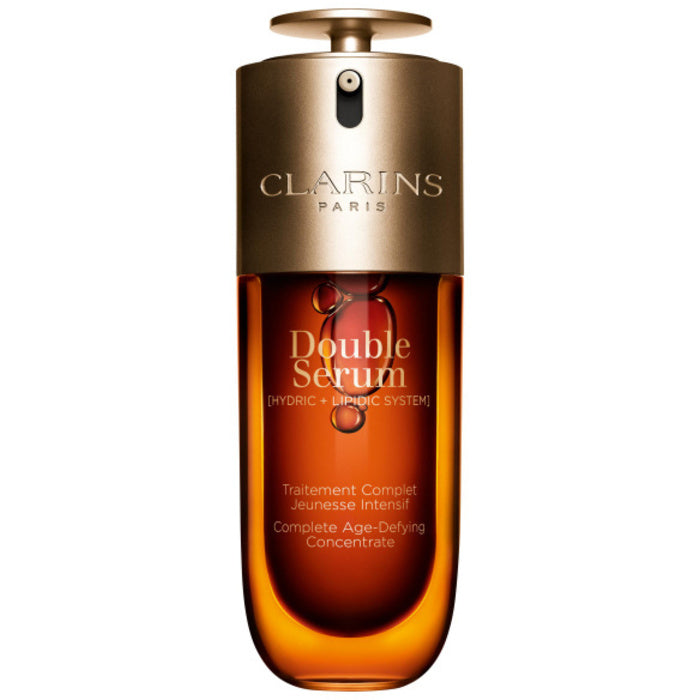 Clarins Dvigubas serumasas, skirtas kovoti su senėjimu (75ml) Moterims