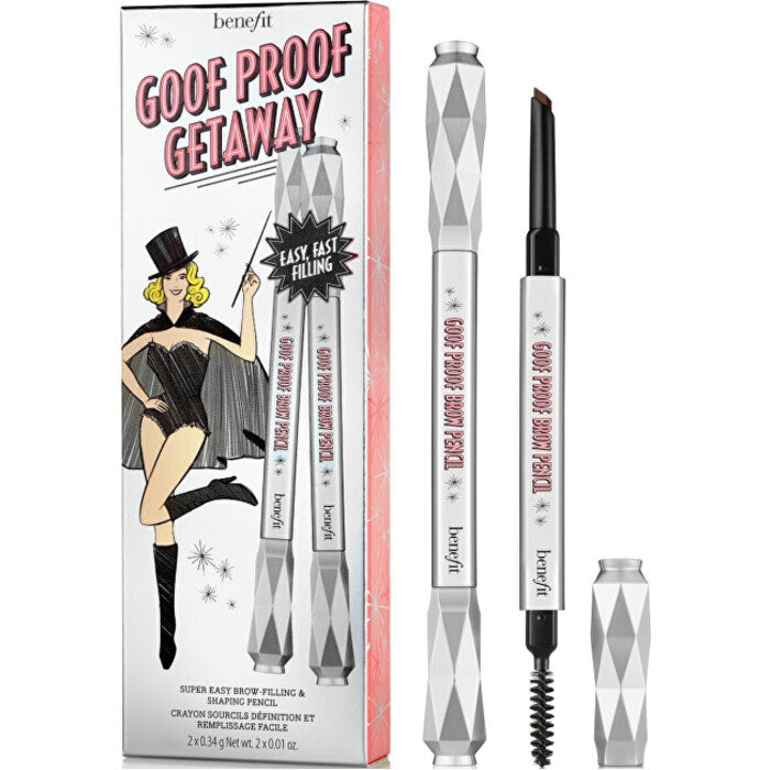Benefit Goof Proof Getaway Duo Shade 03 - Dovanų rinkinys dekoratyvinės antakių kosmetikos Moterims