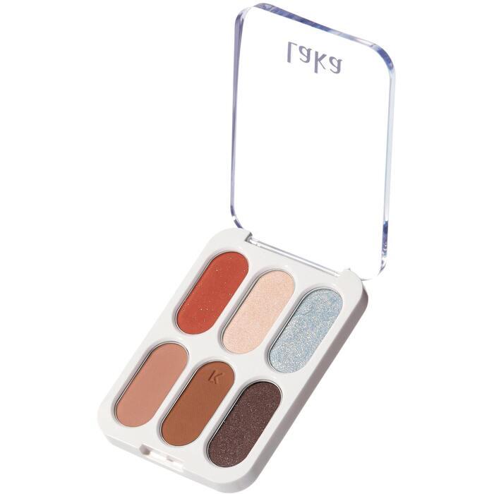 Laka Forever6 Eye Palette - Akių šešėlių paletė 7 g (01 Beginning) Moterims