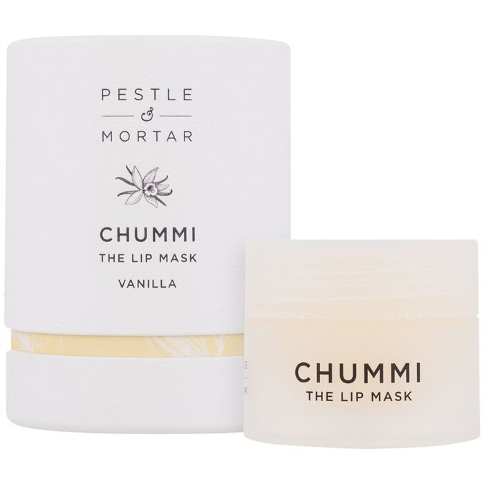 Pestle and Mortar Chummi The Lip Mask Vanilla - barojoša, mitrinoša un atjaunojoša lūpu maska (20.0g) sievietēm