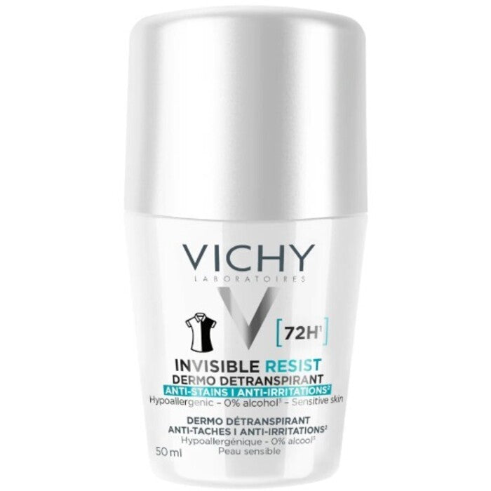 Vichy Invisible Resist 72H antiperspirantas - Roll-on antiperspirantas (50ml) Moterims